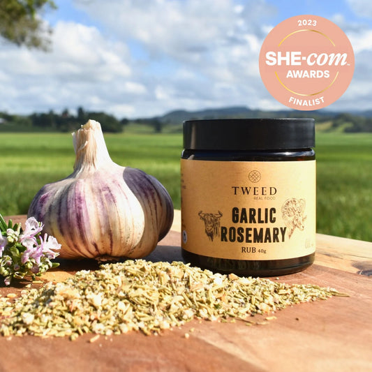 Tweed Real Food - Garlic Rosemary Rub