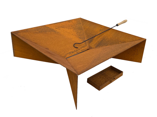 Firepit with Ash Tray with 0.11 Mild Steel