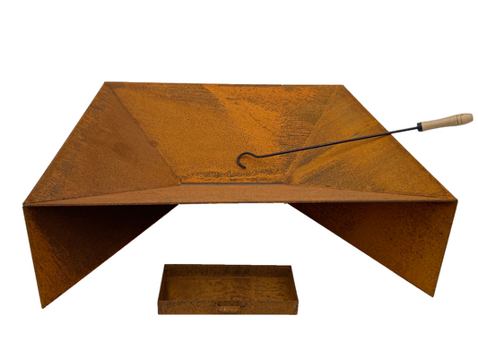 Firepit with Ash Tray with 0.11 Mild Steel